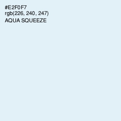 #E2F0F7 - Aqua Squeeze Color Image